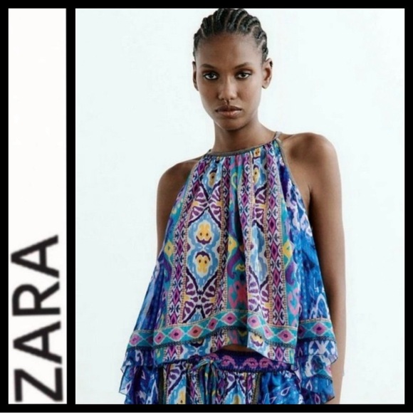 Zara Tops - NWT Zara Halter Swing Top